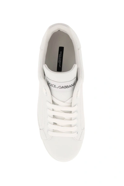 Shop Dolce & Gabbana Portofino Sneakers Men In White
