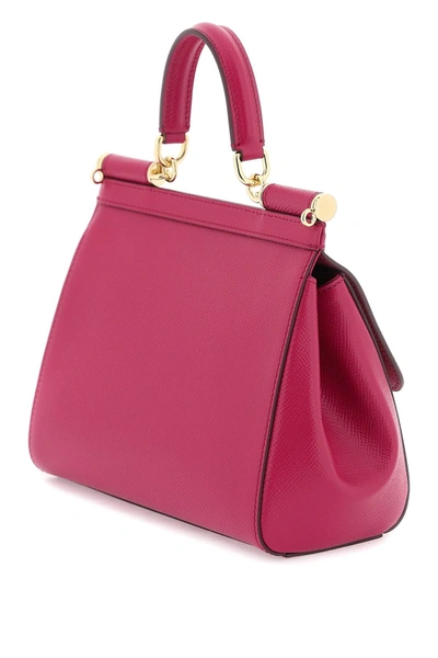 Shop Dolce & Gabbana Small Sicily Bag Women In Pink