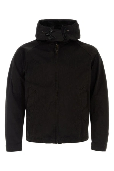 Shop Ten C Man Black Polyester Blend Jacket