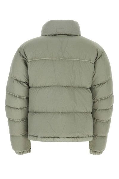 Shop Ten C Man Grey Nylon Aspen Down Jacket In Gray