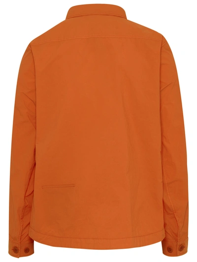 Shop Ten C Man  Orange Polyamide Jacket