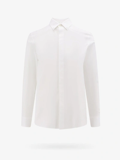 Shop Valentino Man Shirt Man White Shirts