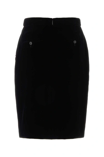 Shop Saint Laurent Skirts In Black