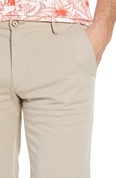 Shop Hugo Boss Rice Slim Fit Chino Pants In Brown