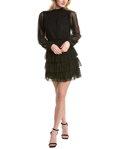 Shop 1.state Tulle Mini Dress In Black