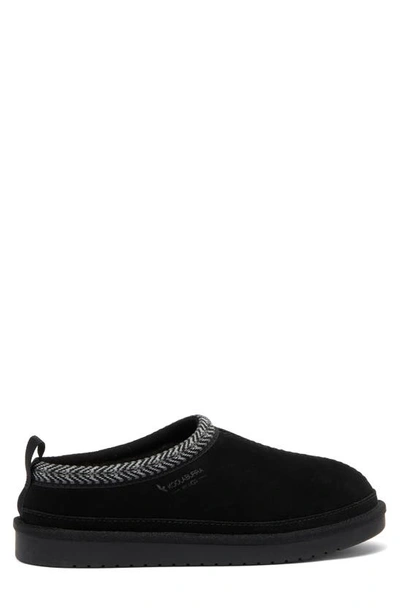 Shop Koolaburra By Ugg ® Kids' Burree Faux Fur Lined Slipper In Black