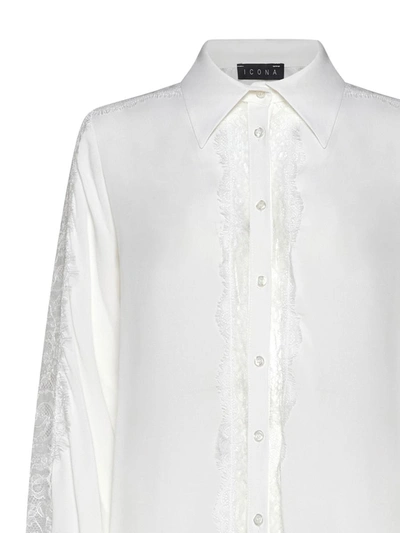 Shop Kaos Icona Shirts In White