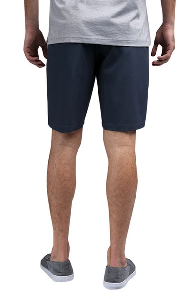 Shop Travis Mathew Wanderlust Chino Shorts In Mood Indigo