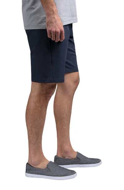 Shop Travis Mathew Travismathew Wanderlust Chino Shorts In Mood Indigo