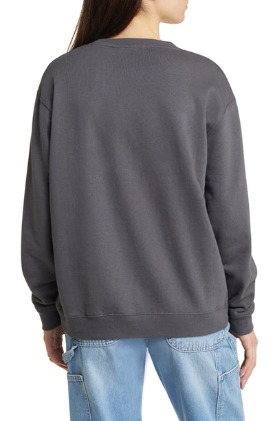 Shop Vinyl Icons Def Leppard Fleece Graphic Sweatshirt In Washed Black