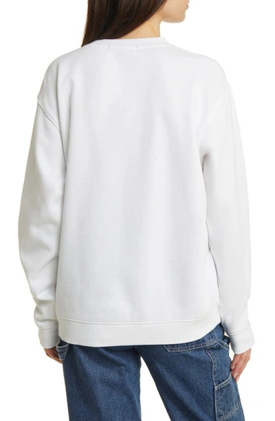 Shop Vinyl Icons Nsync Crewneck Fleece Sweatshirt In White