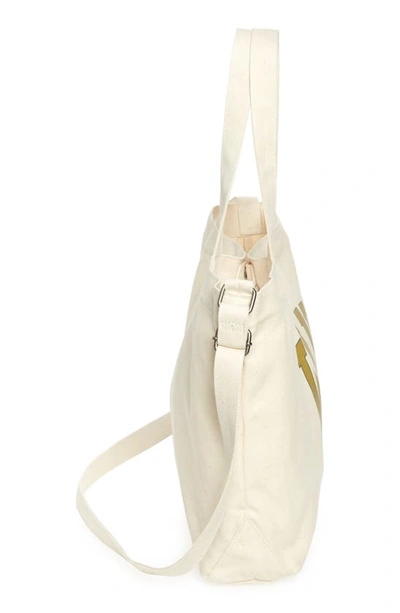 Shop Vans Campus Canvas Tote In Marshmallow