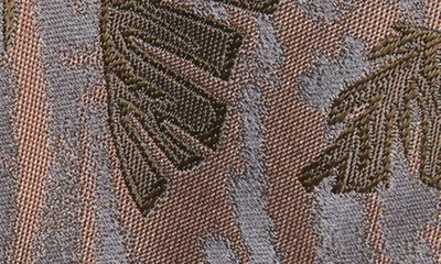 Shop Dries Van Noten Palm Frond Silk Jacquard Tie In Smoke