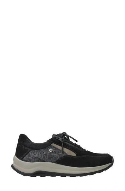 Shop Wolky Cupar Waterproof Sneaker In Black