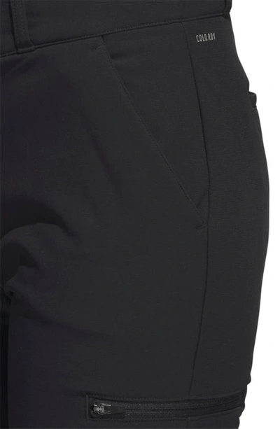 Shop Adidas Golf Cold.rdy Water Repellent Golf Pants In Black