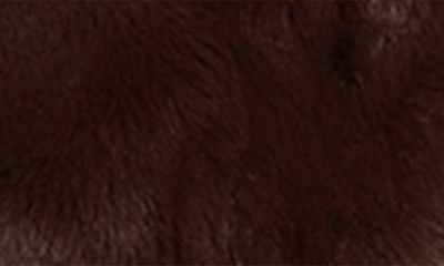 Apparis Coco Faux Fur Mittens In Espresso