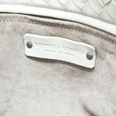Shop Bottega Veneta Intrecciato Beige Leather Tote Bag ()