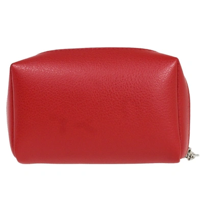 Shop Dior Red Synthetic Clutch Bag ()