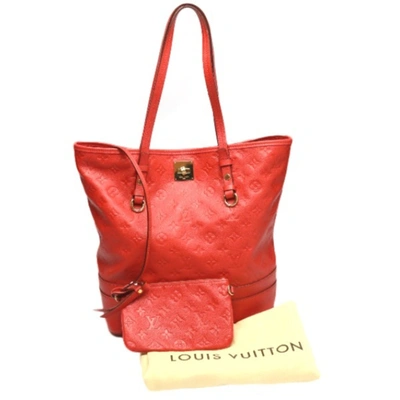 Pre-owned Louis Vuitton Citadine Red Canvas Shoulder Bag ()