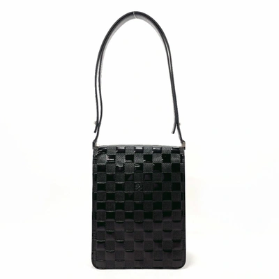 Pre-owned Louis Vuitton Club Black Patent Leather Shopper Bag ()