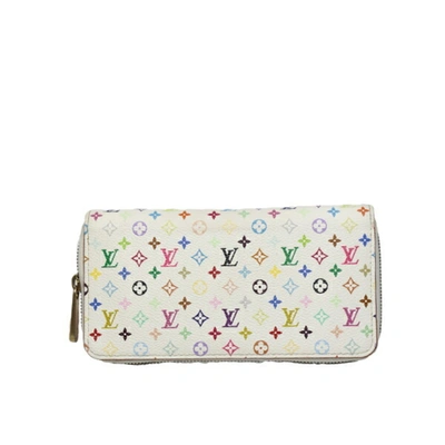 Pre-owned Louis Vuitton Insolite White Canvas Wallet  ()