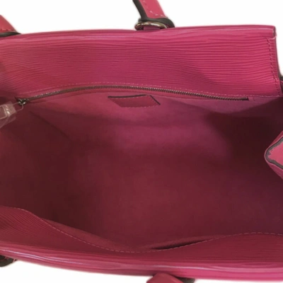 Pre-owned Louis Vuitton Marly Pink Leather Shopper Bag ()