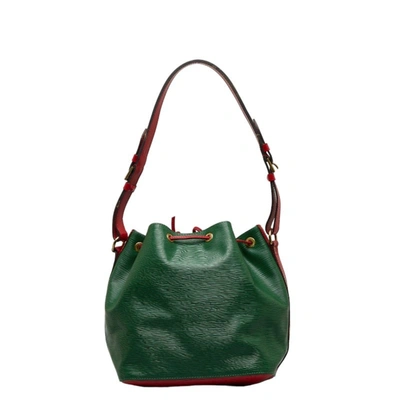 Pre-owned Louis Vuitton Noé Green Leather Shoulder Bag ()