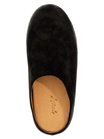 Shop Marsèll Grande Flat Shoes Black