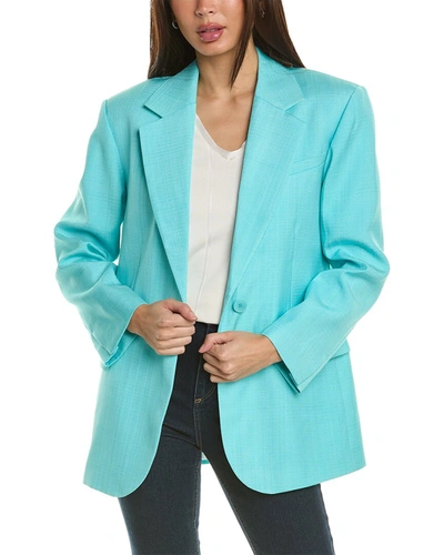 Shop Sandro Suit Blazer In Blue