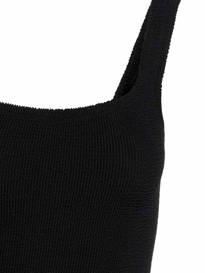 Hunza G Crinkled Terry Tank Mini Dress