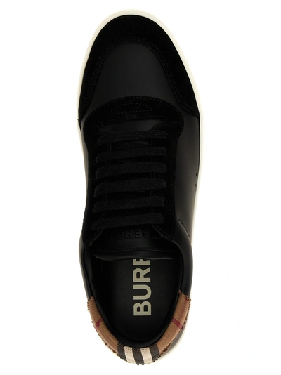 Shop Burberry Tnr Robin Sneakers Black