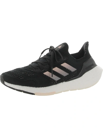 Shop Adidas Originals Ultraboost 22 Heat. Rdy Womens Knit Performance Running Shoes In Black