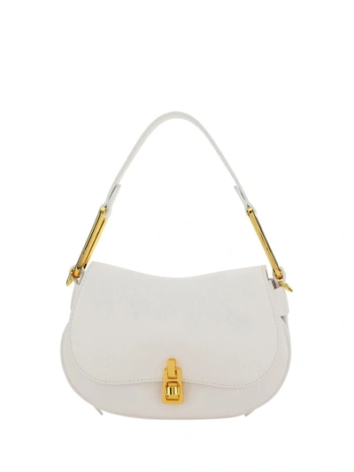Shop Coccinelle Shoulder Bags In Brillant White