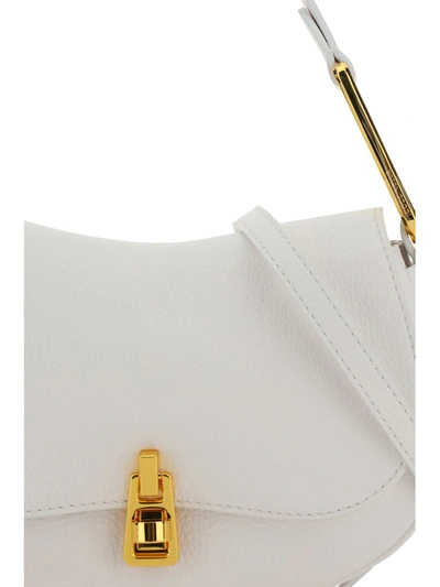 Shop Coccinelle Shoulder Bags In Brillant White