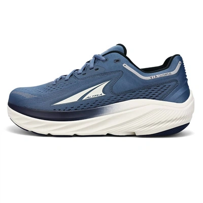 Shop Altra Men's Via Olympus Running Shoes In Mineral Blue In Multi
