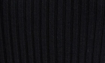Shop Adam Lippes Florentine Silk & Cashmere Rib Sweater In Black