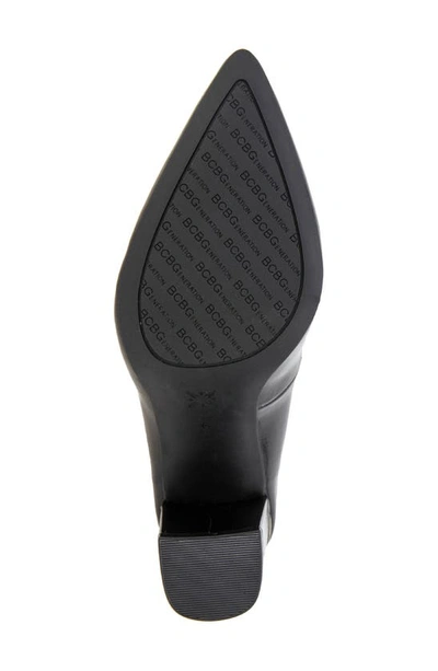 Shop Bcbgeneration Midana Pointed Toe Pump In Black Patent
