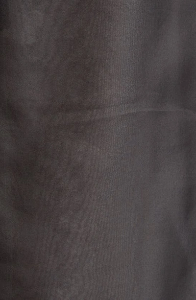 Shop Bite Studios Frill Organic Silk Skirt In Black