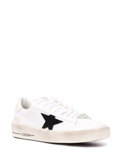 Shop Golden Goose Sneakers In White