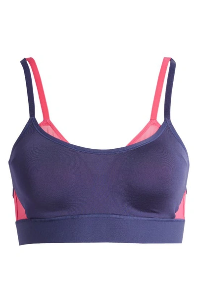Natori Gravity Contour Underwire Sports Bra In Twilight/bright Blush