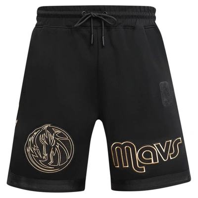 Shop Pro Standard Black Dallas Mavericks Shorts