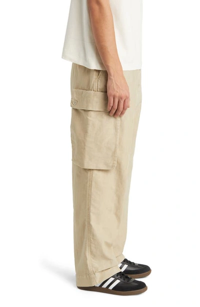Shop Elwood Baggy Cargo Pants In Fossil