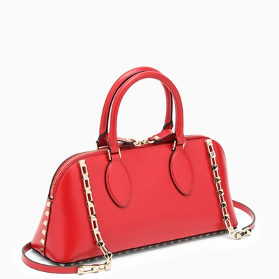 Shop Valentino Garavani Red Rockstud Handbag Women