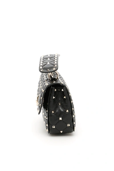 Shop Valentino Garavani Rockstud Spike Small Handbag Women In Black
