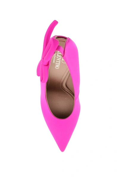 Shop Valentino Garavani Silk 'nite-out' Pumps Women In Pink