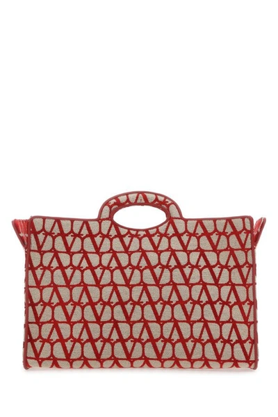 Shop Valentino Garavani Woman Toile Iconographe Le Troisiã¨me Shopping Bag In Multicolor