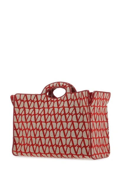 Shop Valentino Garavani Woman Toile Iconographe Le Troisiã¨me Shopping Bag In Multicolor