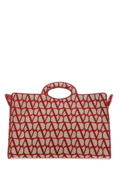 Shop Valentino Garavani Woman Toile Iconographe Le Troisiã¨me Shopping Bag In Multicolor