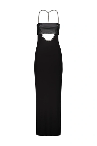 Shop Alyx 1017  9sm Cut Out Midi Dress Clothing In Black