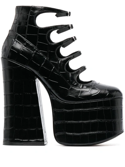 Shop Marc Jacobs The Kiki Ankle Boot Shoes In Black